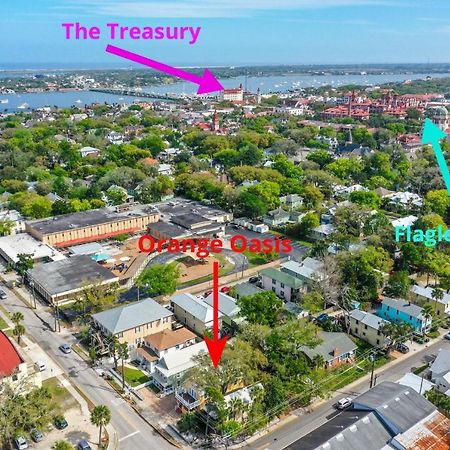 セント・オーガスティン Orange Oasis - Walk To Historic Districtヴィラ エクステリア 写真