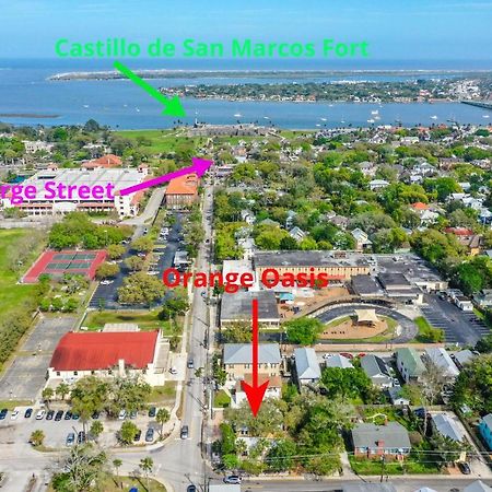 セント・オーガスティン Orange Oasis - Walk To Historic Districtヴィラ エクステリア 写真