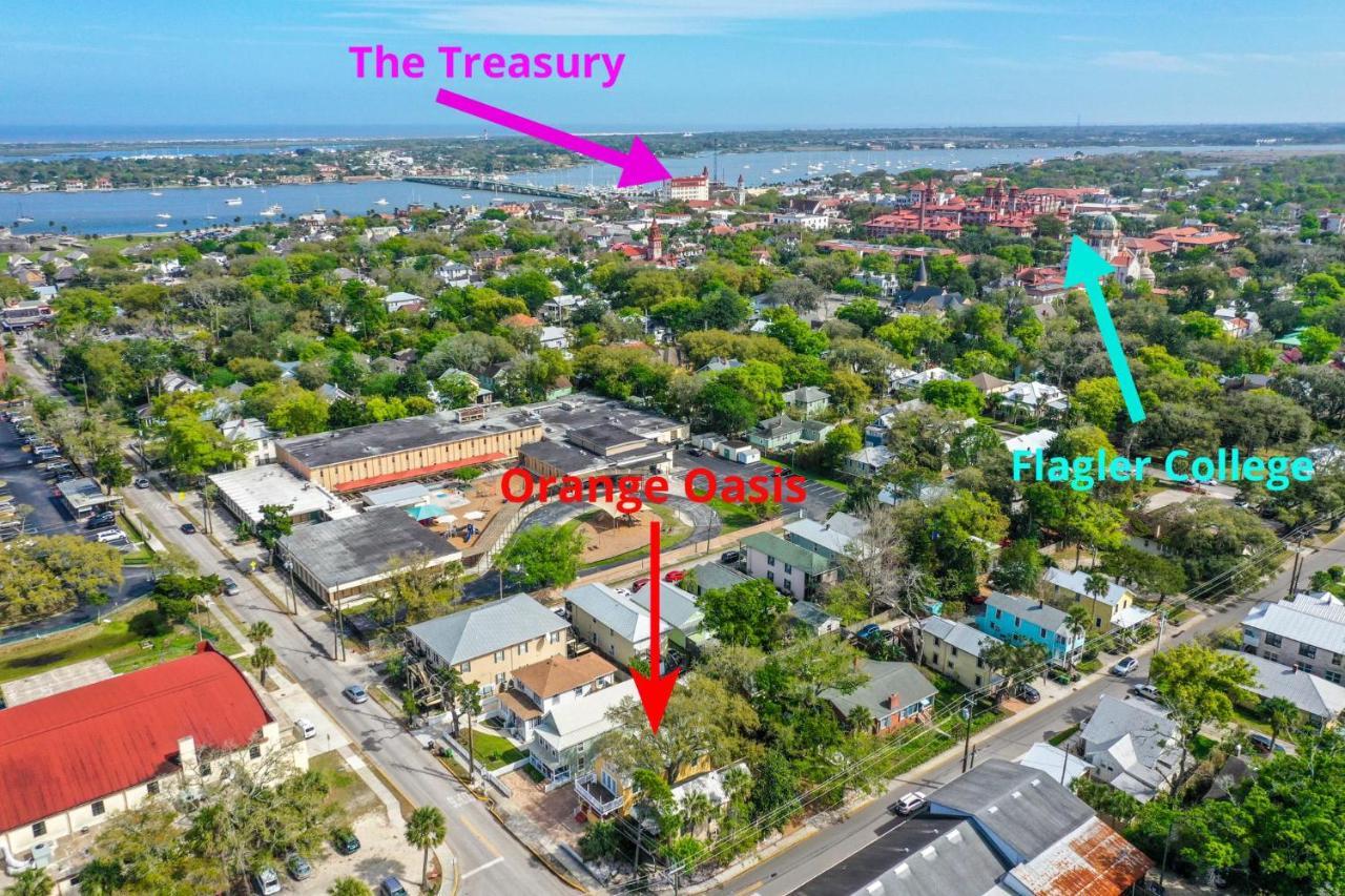 セント・オーガスティン Orange Oasis - Walk To Historic Districtヴィラ エクステリア 写真