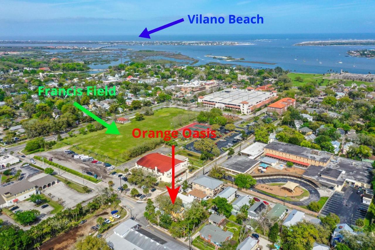 セント・オーガスティン Orange Oasis - Walk To Historic Districtヴィラ エクステリア 写真